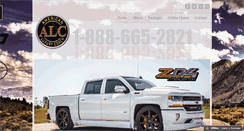 Desktop Screenshot of americanluxurycoach.com